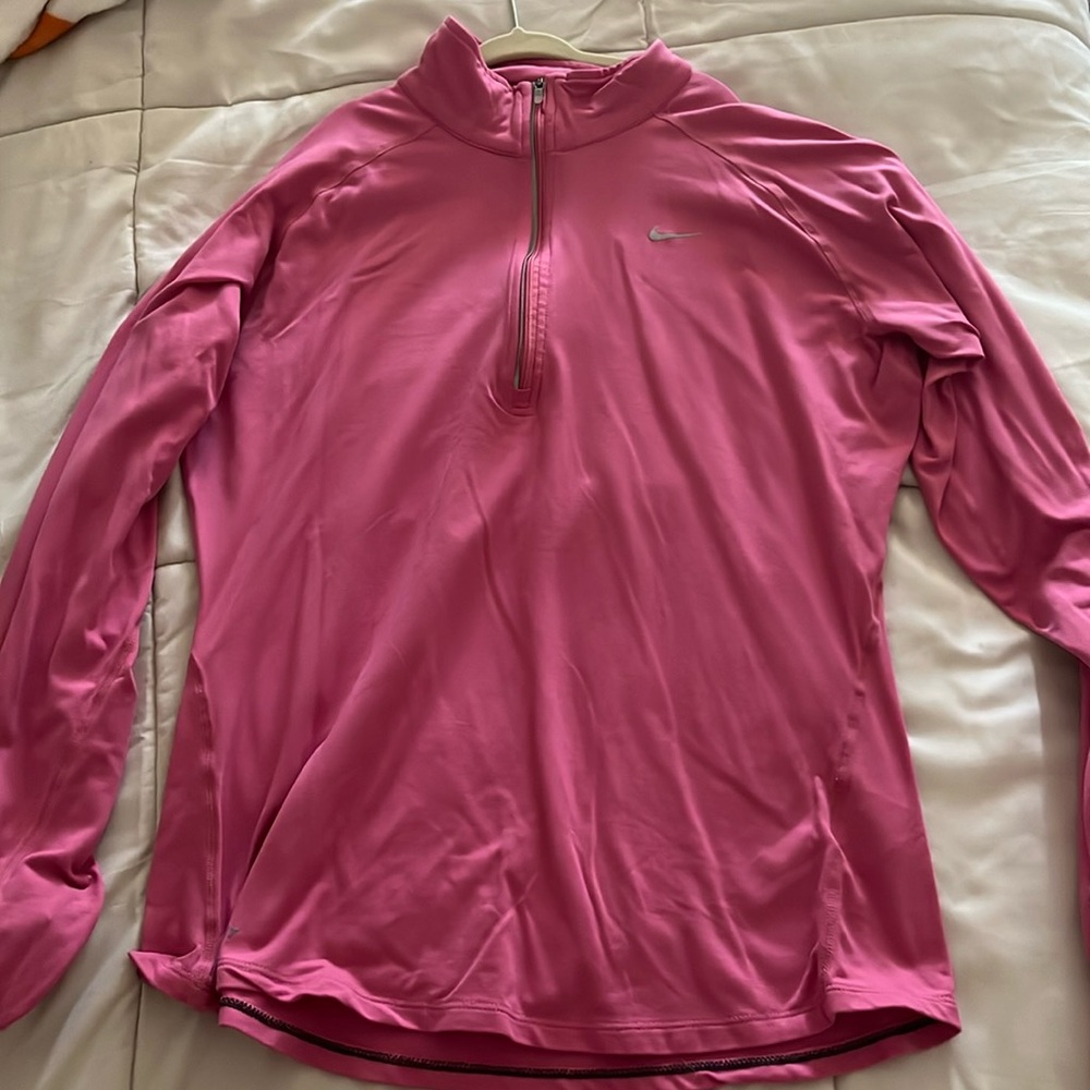 Pink Nike dri fit top